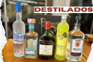 Destilados a partir de: